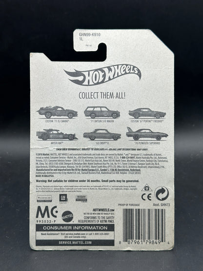 HOT WHEELS - 63 CHEVY II (2019) - SILVER SERIES - SATIN AND CHROME SERIES 5/6