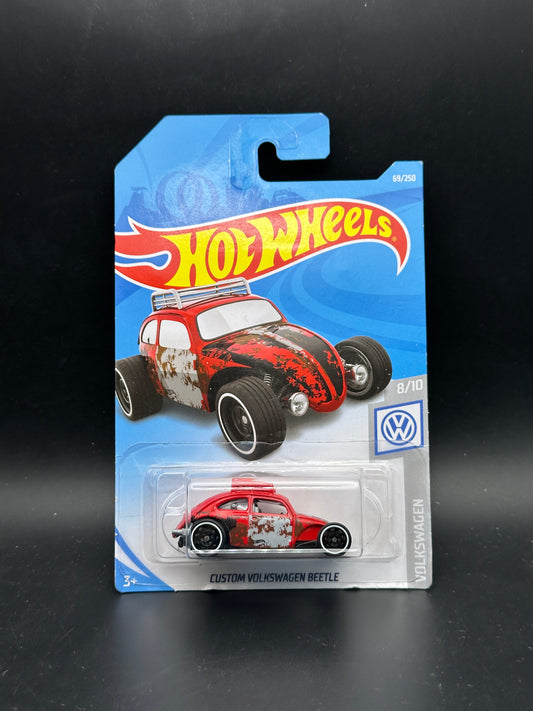 HOT WHEELS - CUSTOM VOLKSWAGEN BEETLE (2019) - HW VOLKSWAGEN 8/10