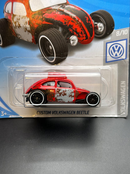 HOT WHEELS - CUSTOM VOLKSWAGEN BEETLE (2019) - HW VOLKSWAGEN 8/10