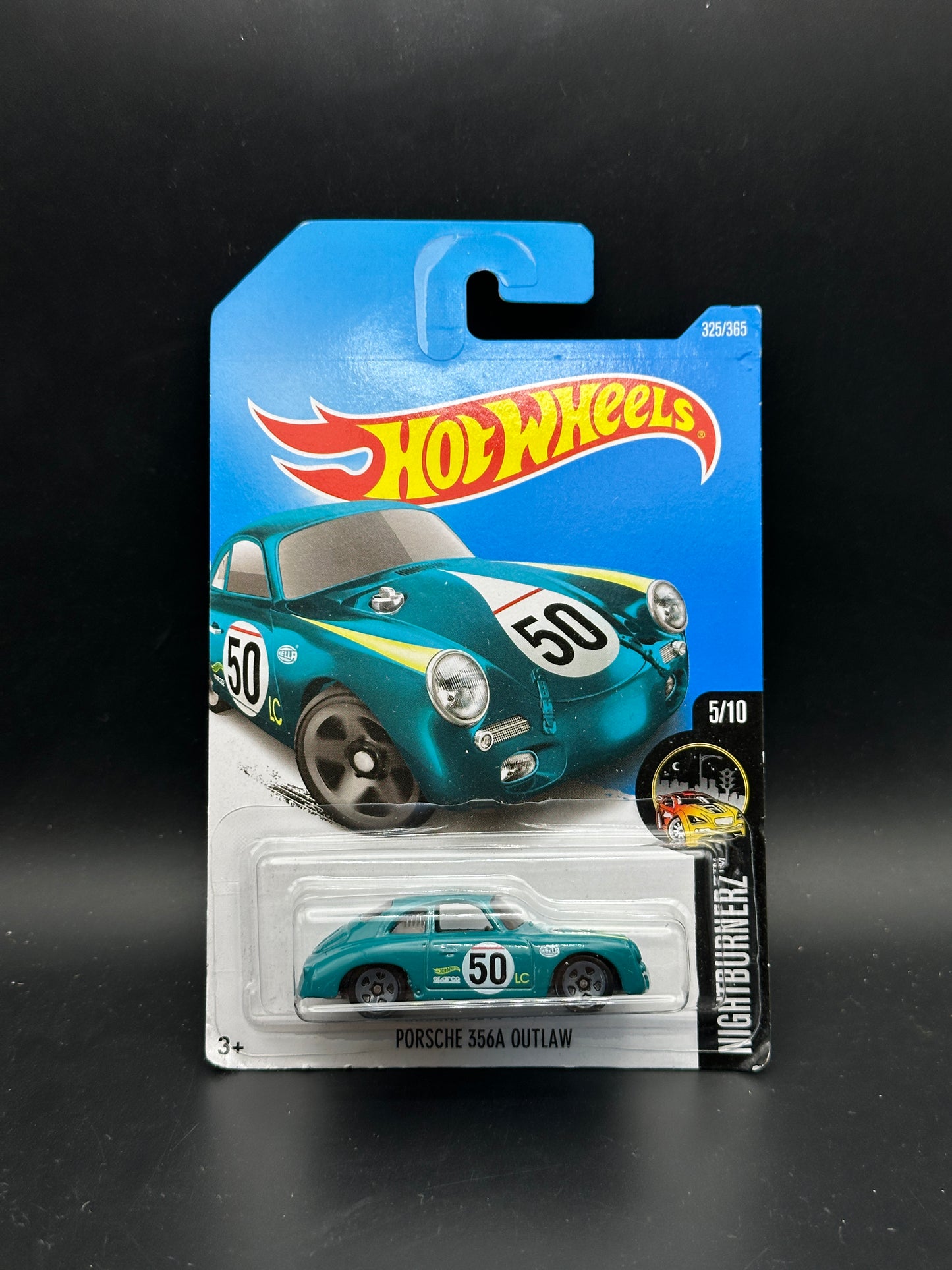 HOT WHEELS - PORSCHE 356A OUTLAW (2017) - HW NIGHTBURNERZ 5/10