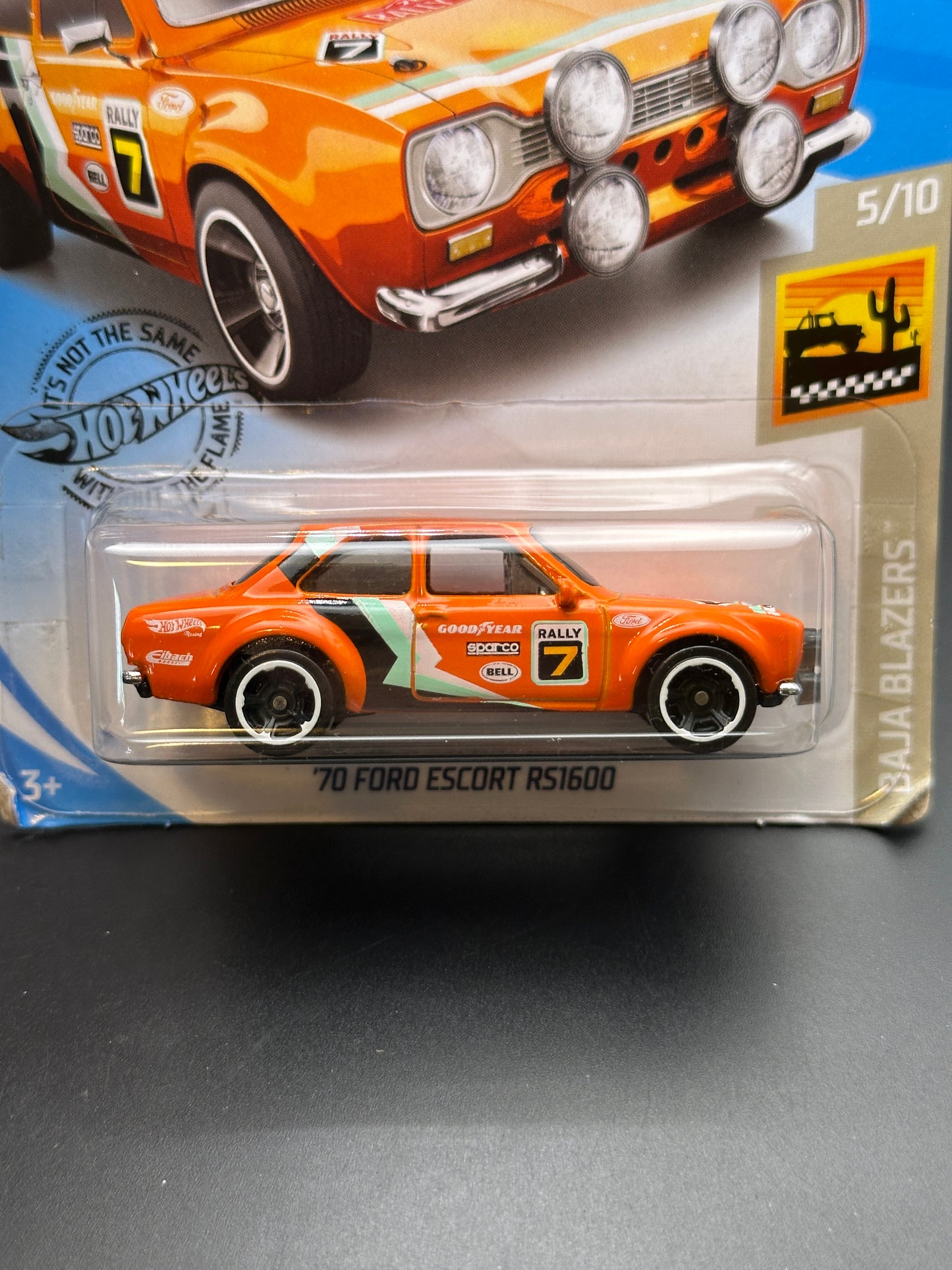 HOT WHEELS - 70 FORD ESCORT RS1600 (2020) - HW BAJA BLAZERS 5/10