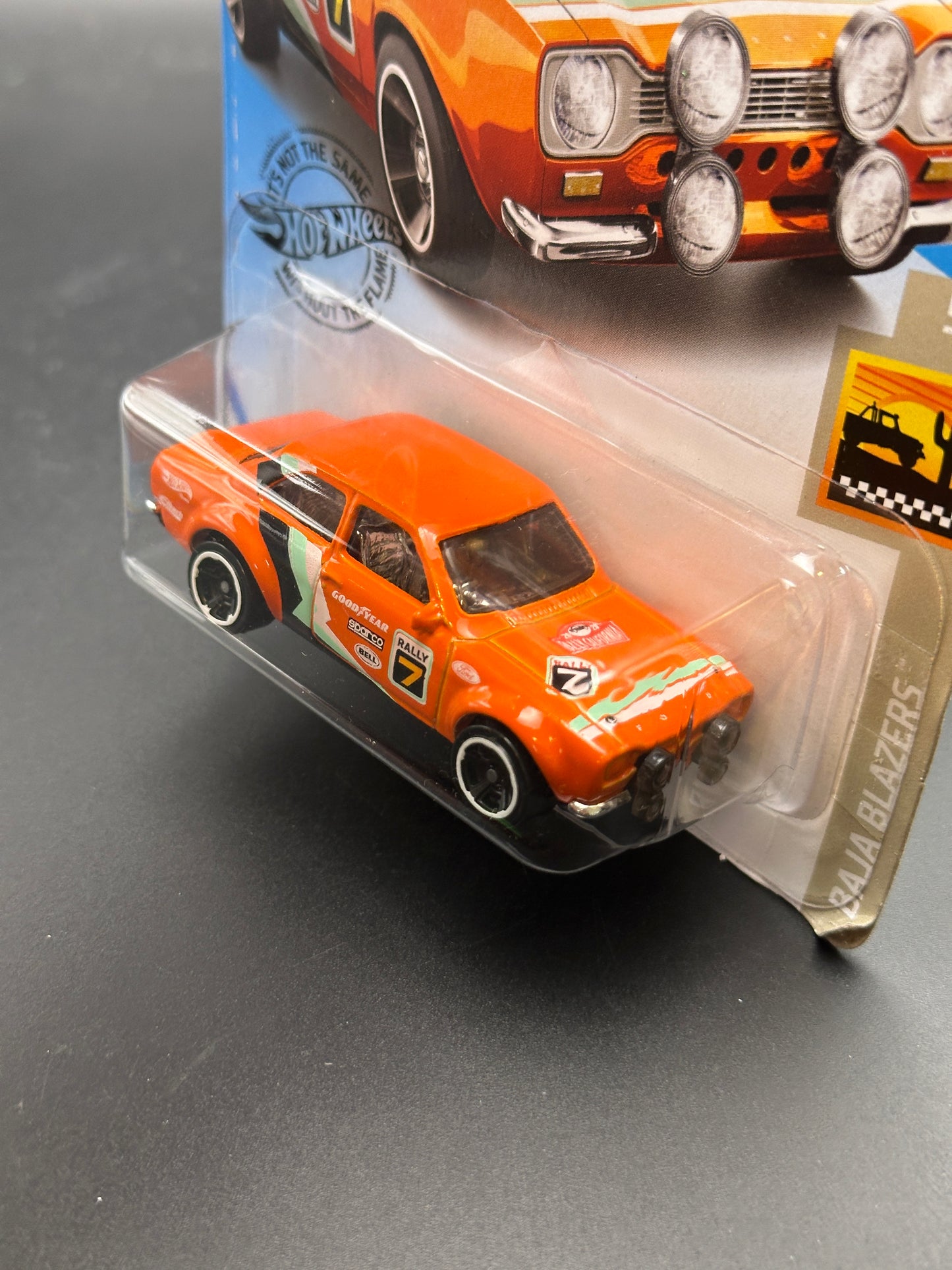 HOT WHEELS - 70 FORD ESCORT RS1600 (2020) - HW BAJA BLAZERS 5/10