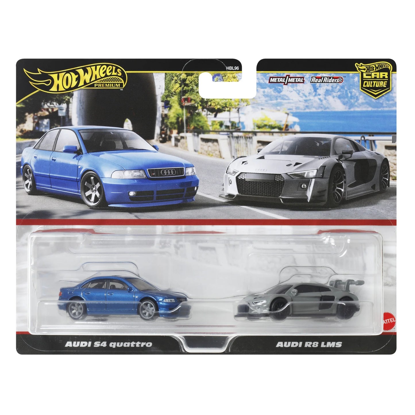 HOT WHEELS - AUDI S4 QUATTRO / AUDI R8 LMS (2024) - 2 PACK