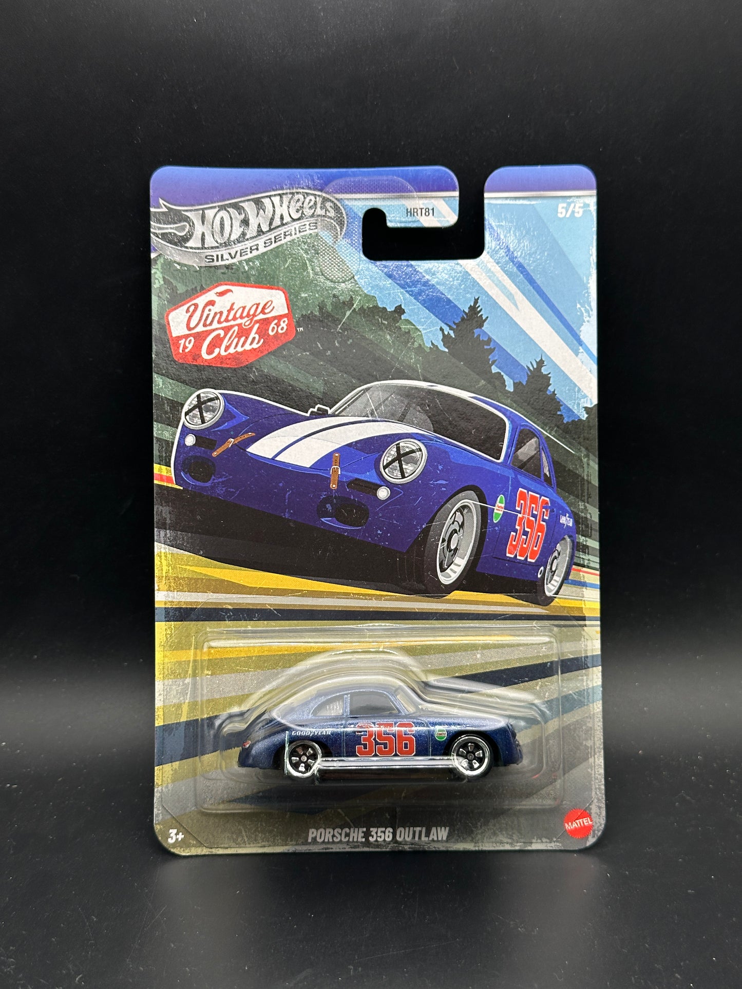 HOT WHEELS - PORSCHE 356 OUTLAW (2026) - SILVER SERIES - VINTAGE CLUB SERIES 5/5