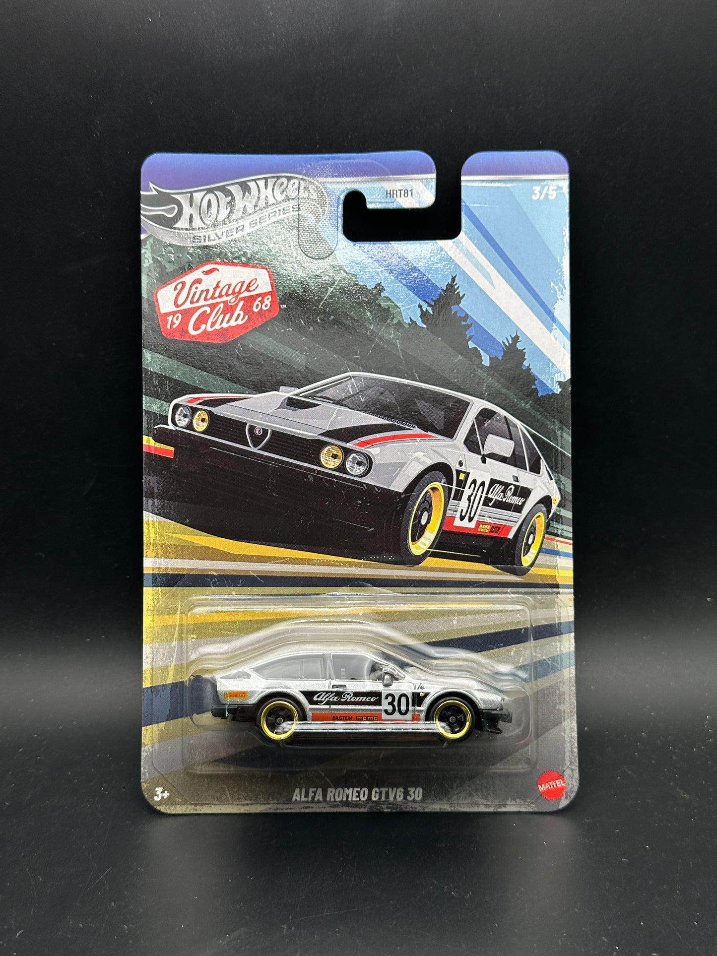 HOT WHEELS - ALFA ROMEO GTV6 30 (2026) - SILVER SERIES - VINTAGE CLUB SERIES 3/5