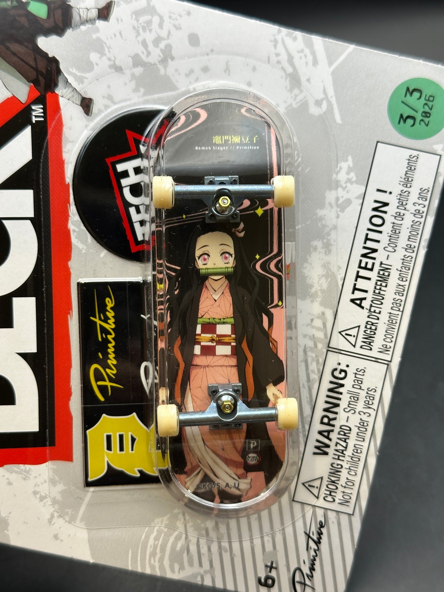 TECH DECK - DEMON SLAYER (2026) - 3/3 - SKATEBOARD - FINGERBOARD (Copy)