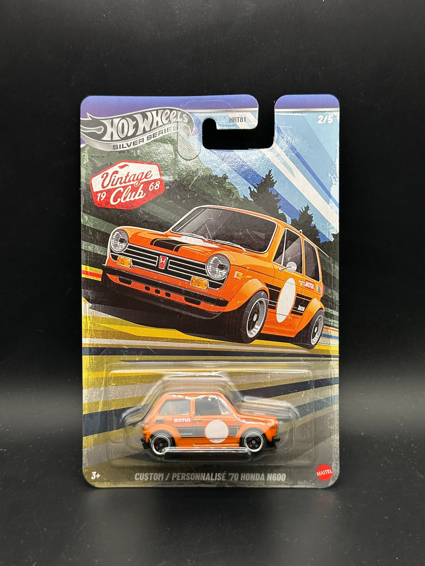 HOT WHEELS - CUSTOM 70 HONDA N600 (2026) - SILVER SERIES - VINTAGE CLUB SERIES 2/5