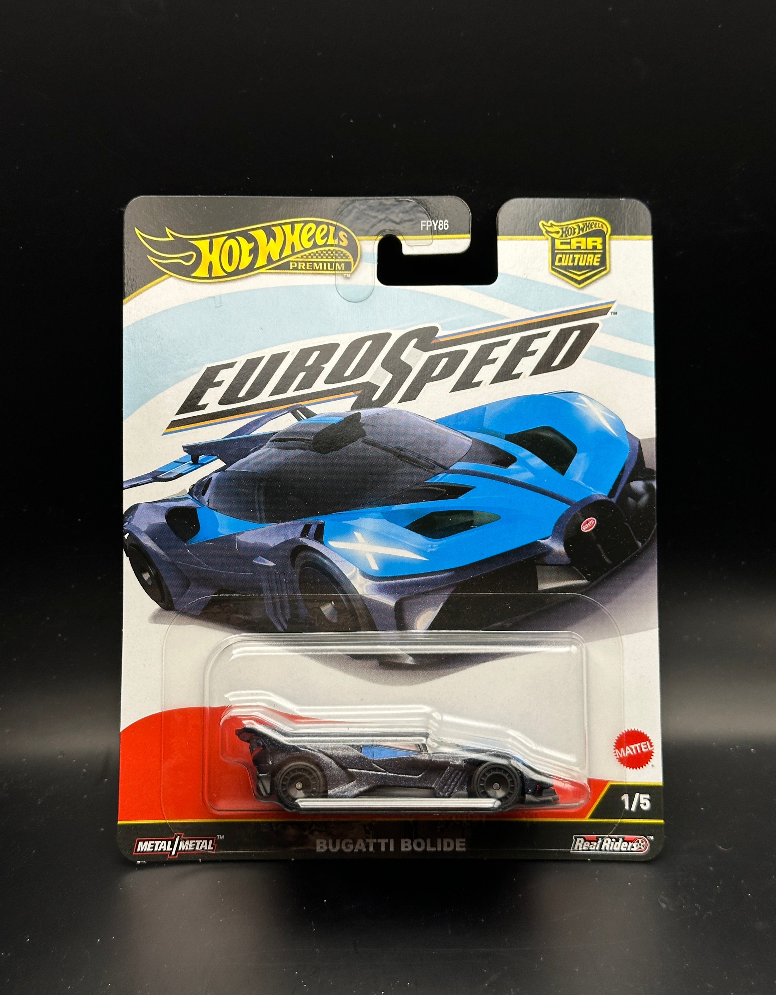 HOT WHEELS - BUGATTI BOLIDE (2025) - CAR CULTURE: EUROSPEED 1/5