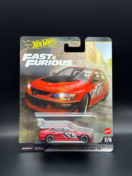 HOT WHEELS - MITSUBISHI LANCER EVOLUTION IX (2025) - MIX 4 - FAST AND FURIOUS 2/5