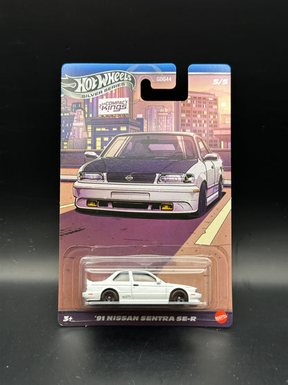 HOT WHEELS - 91 NISSAN SENTRA SE-R (2026) - SILVER SERIES - COMPACT KINGS SERIES 5/5