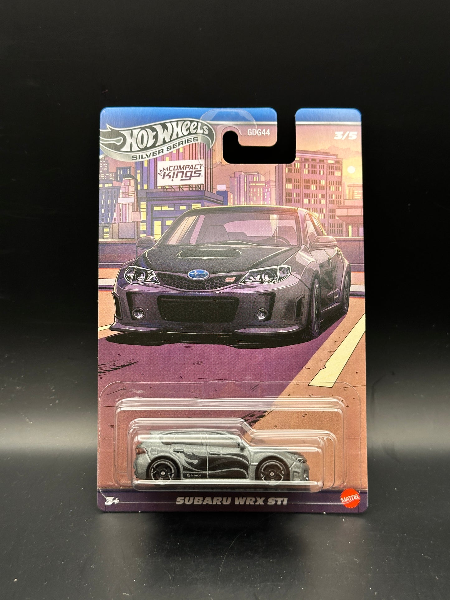 HOT WHEELS - SUBARU WRX STI (2026) - SILVER SERIES - COMPACT KINGS SERIES 3/5