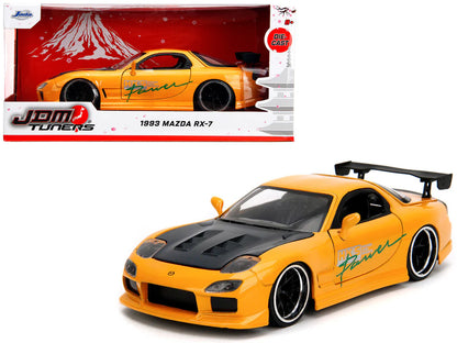 JADA DIECAST CARS - 1993 MAZDA RX-7 - HKS POWER - JDM TUNERS - 1/24 SCALE