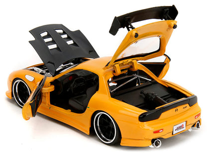 JADA DIECAST CARS - 1993 MAZDA RX-7 - HKS POWER - JDM TUNERS - 1/24 SCALE