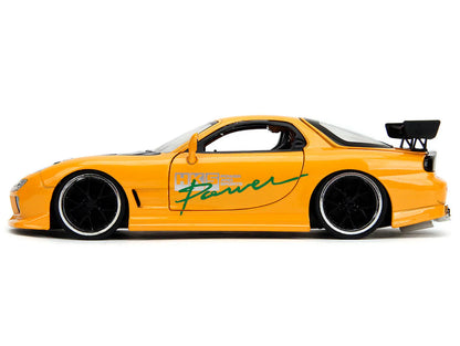 JADA DIECAST CARS - 1993 MAZDA RX-7 - HKS POWER - JDM TUNERS - 1/24 SCALE