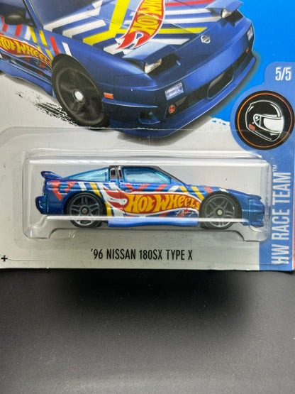 HOT WHEELS - 96 NISSAN 180SX TYPE X - (2017) - HW RACE TEAM 5/5