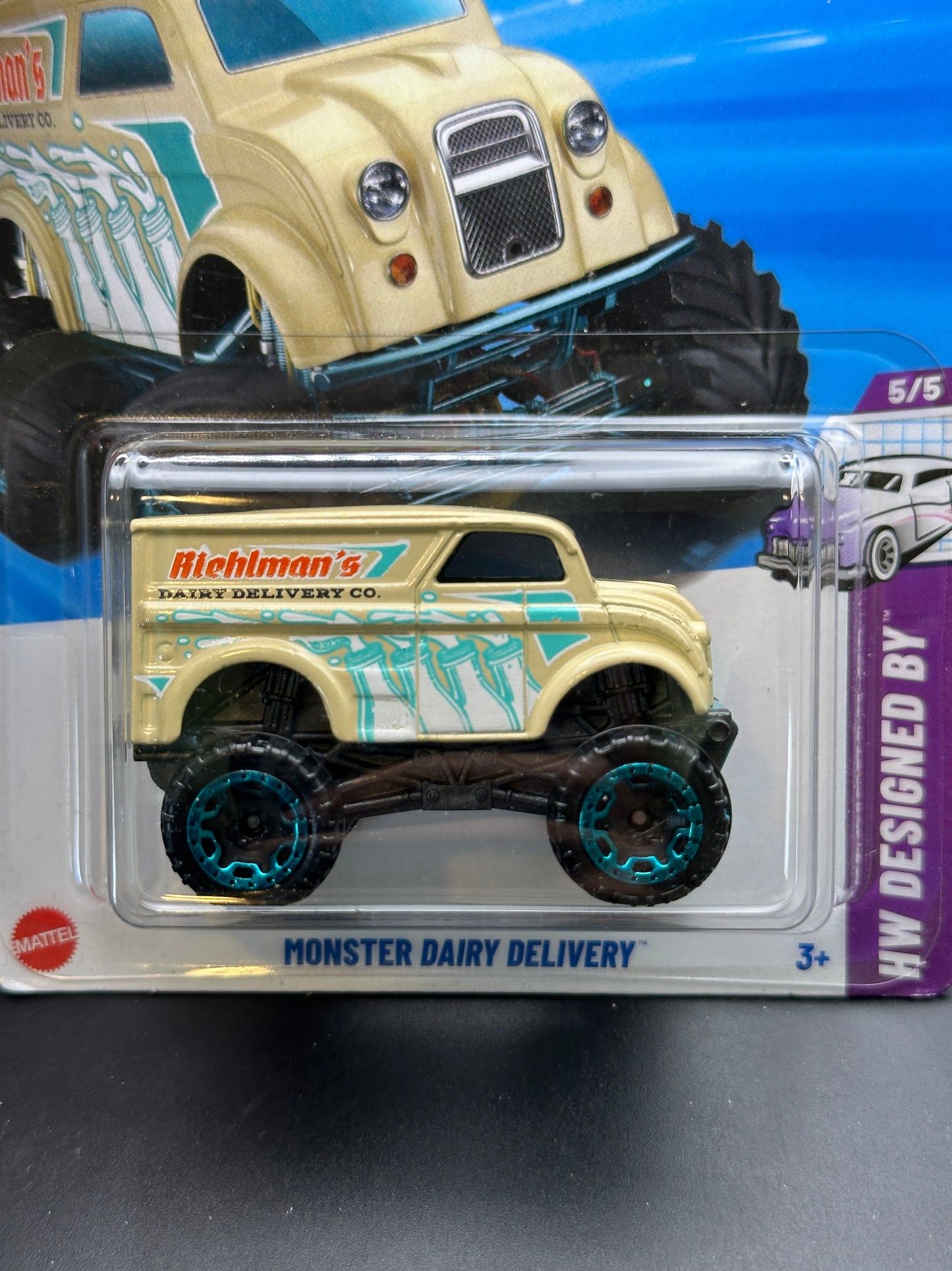 HOT WHEELS - MONSTER DAIRY DELIVERY (2025) - HW DESIGNED BY 5/5