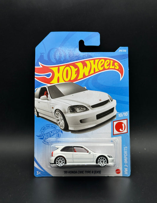 HOT WHEELS - 99 HONDA CIVIC TYPE R EK9 (2021) - HW J IMPORTS 10/10