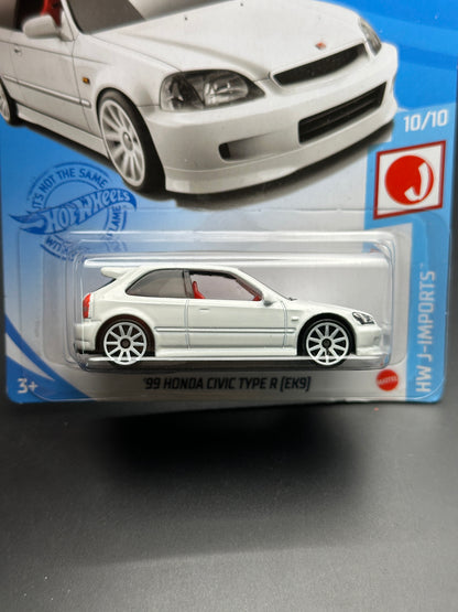 HOT WHEELS - 99 HONDA CIVIC TYPE R EK9 (2021) - HW J IMPORTS 10/10