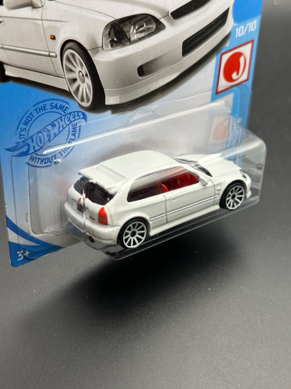 HOT WHEELS - 99 HONDA CIVIC TYPE R EK9 (2021) - HW J IMPORTS 10/10