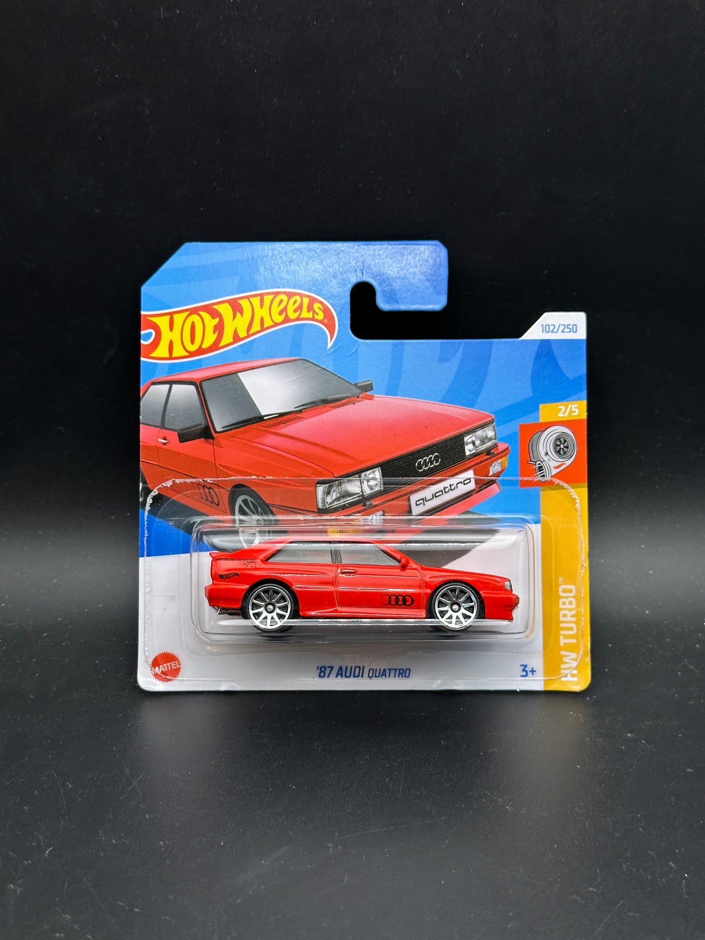 HOT WHEELS - 87 AUDI QUATTRO (2024) - HW TURBO 2/5
