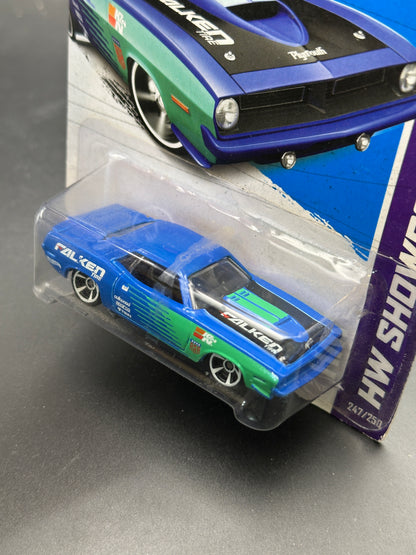 HOT WHEELS - 70 PLYMOUTH AAR CUDA (2013) - HW SHOWROOM