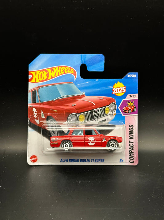 HOT WHEELS - ALFA ROMEO GIULIA TI SUPER (2025) - HW COMPACT KINGS 7/10