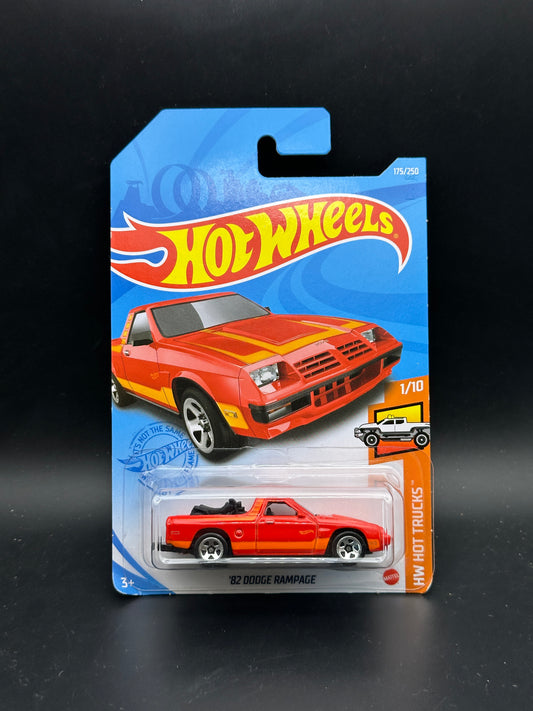 HOT WHEELS - 82 DODGE RAMPAGE (2021) - HW HOT TRUCKS 1/10