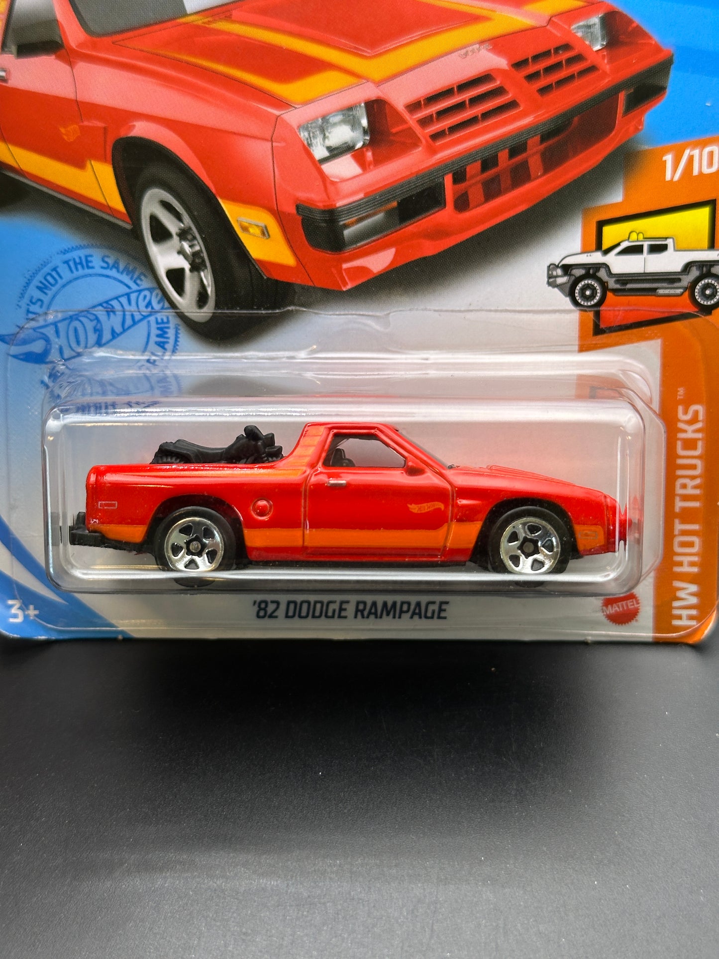 HOT WHEELS - 82 DODGE RAMPAGE (2021) - HW HOT TRUCKS 1/10