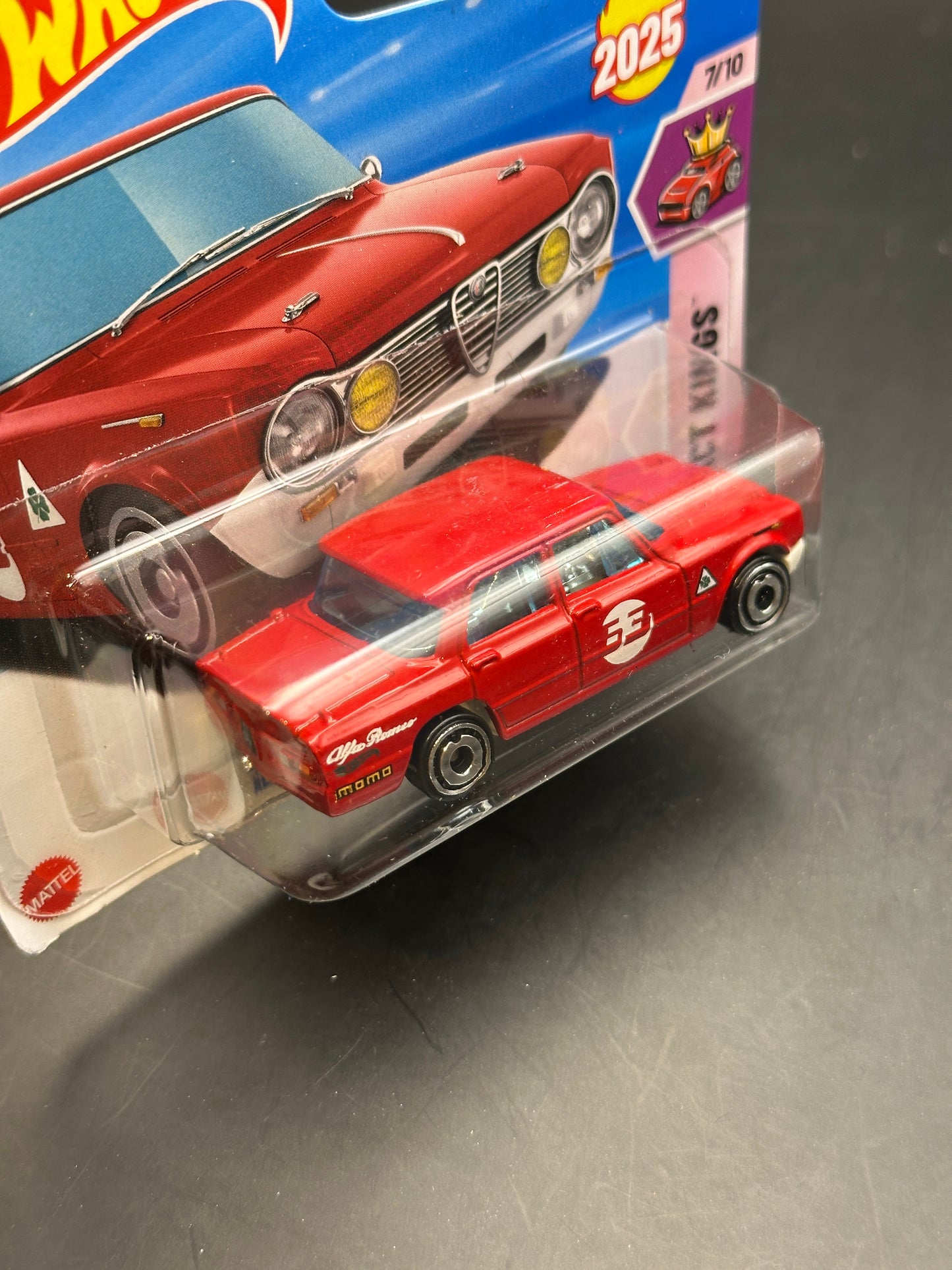HOT WHEELS - ALFA ROMEO GIULIA TI SUPER (2025) - HW COMPACT KINGS 7/10