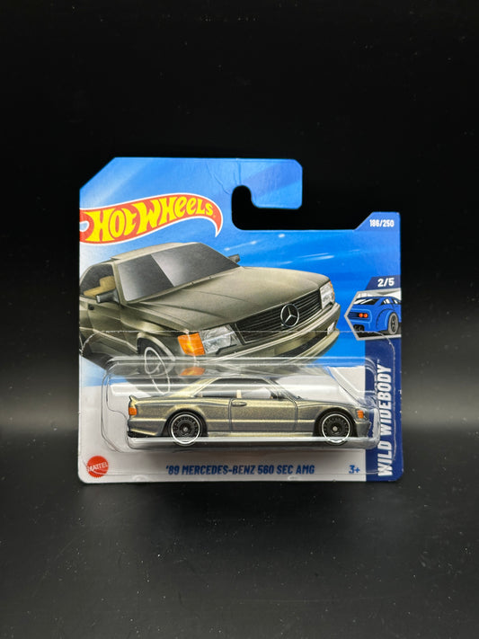 HOT WHEELS - 89 MERCEDES BENZ 560 SEC AMG (2025) - HW WILD WIDEBODY 2/5