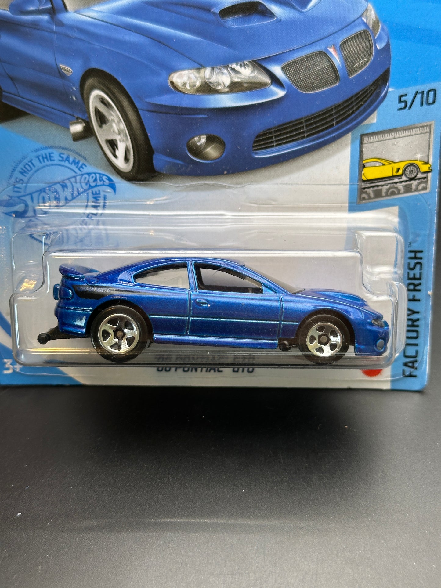 HOT WHEELS - 06 PONTIAC GTO (2018) - HW FACTORY FRESH 5/10