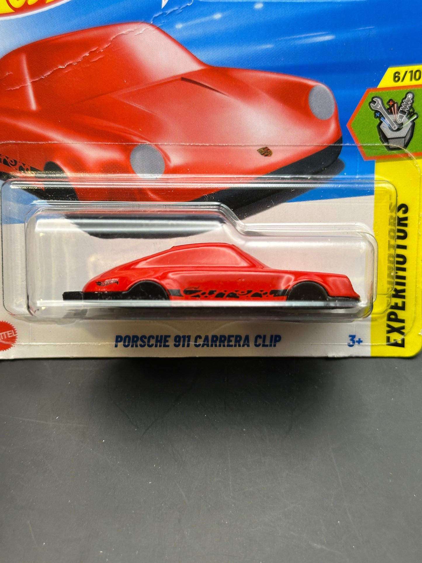 HOT WHEELS - PORSCHE 911 CARRERA CLIP (2025) - HW EXPERIMOTORS 6/10