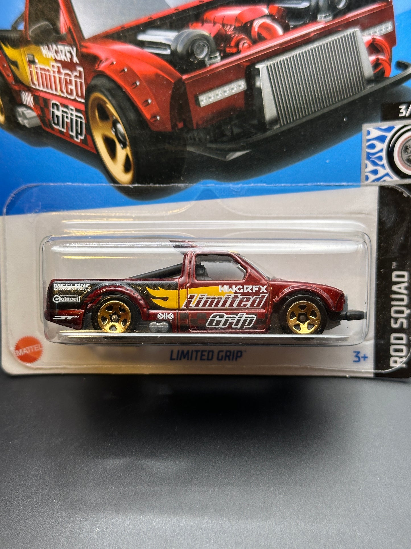 HOT WHEELS - LIMITED GRIP (2024) - HW ROD SQUAD 3/5