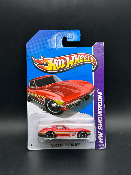 HOT WHEELS - 64 CORVETTE STING RAY (2013) - HW SHOWROOM