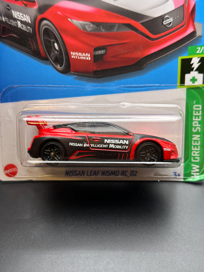 HOT WHEELS - NISSAN LEAF NISMO RC_02 (2022) - HW GREEN SPEED 2/5