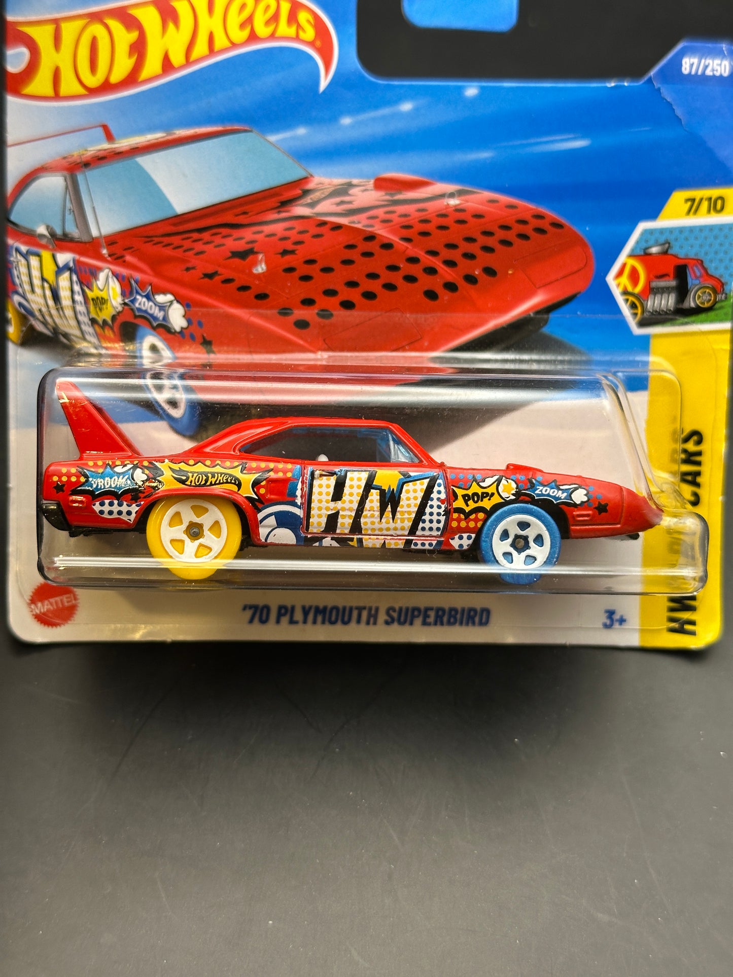 HOT WHEELS - 70 PLYMOUTH SUPERBIRD (2025) - HW ART CARS 7/10