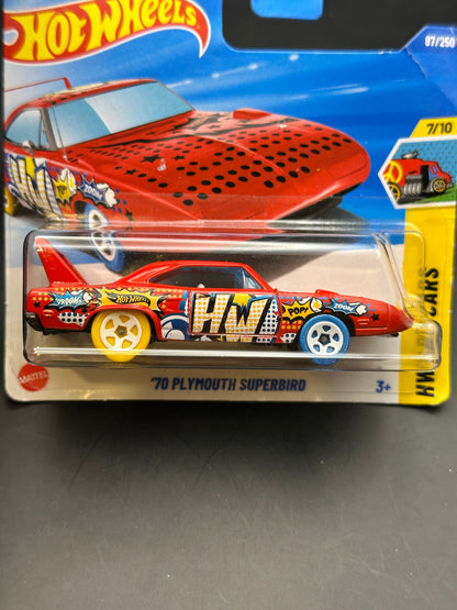 HOT WHEELS - 70 PLYMOUTH SUPERBIRD (2025) - HW ART CARS 7/10