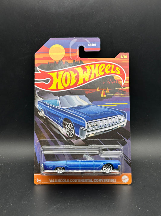 HOT WHEELS - 64 LINCOLN CONTINENTAL CONVERTIBLE (2021) - HW CONVERTIBLES SERIES 5/10