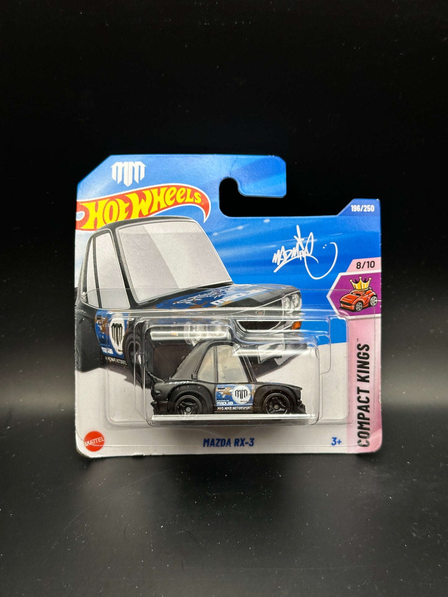 HOT WHEELS - MAZDA RX3 MAD MIKE (2025) - HW COMPACT KINGS 8/10