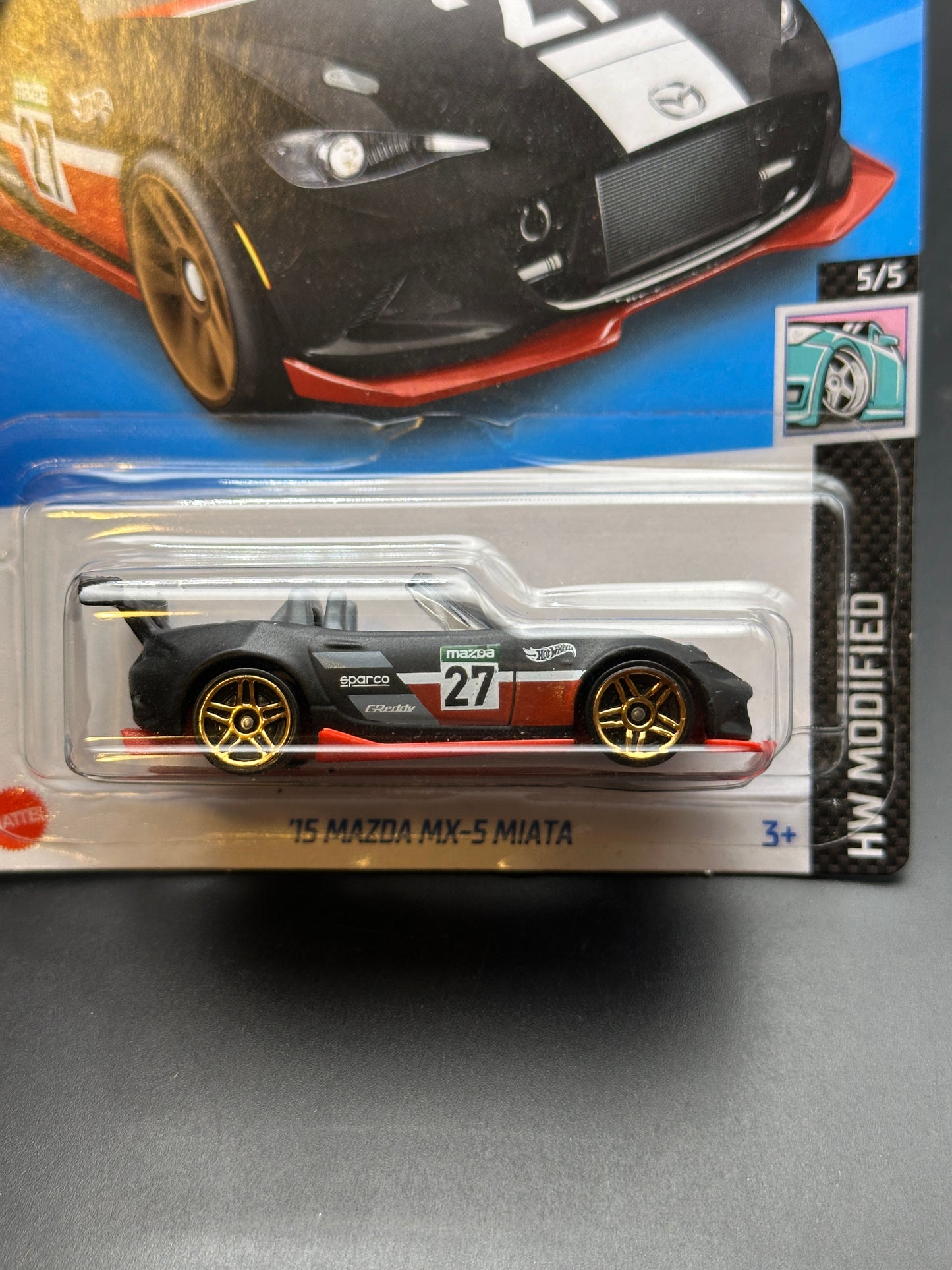 HOT WHEELS - 15’ MAZDA MX-5 MIATA NC (2023) - HW MODIFIED 5/5