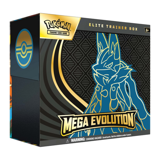 POKEMON TCG - MEGA EVOLUTION (LUCARIO) ELITE TRAINER BOX