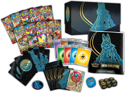 POKEMON TCG - MEGA EVOLUTION (LUCARIO) ELITE TRAINER BOX