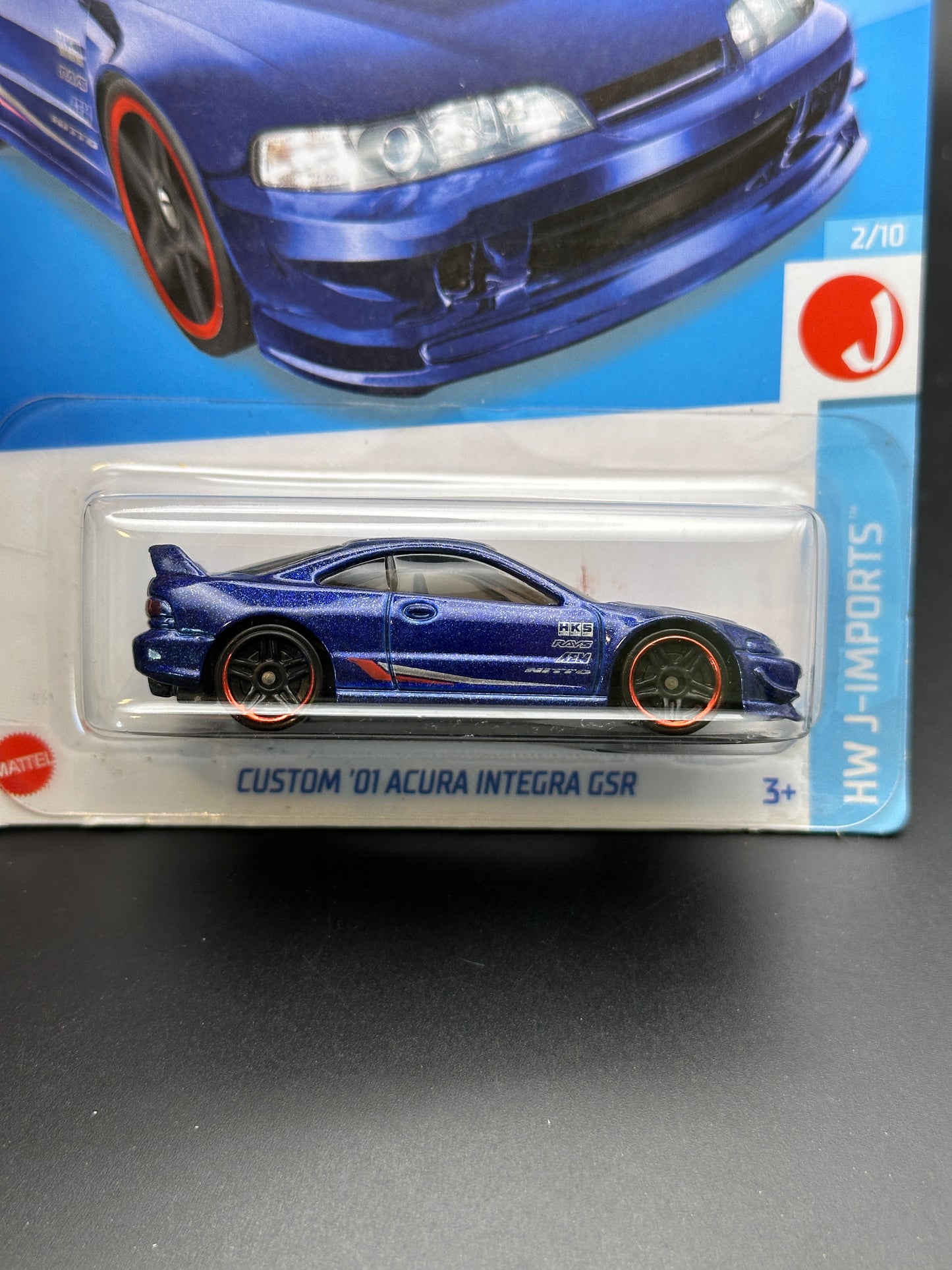 HOT WHEELS - CUSTOM 01 ACURA INTEGRA GSR (2022) - HW J IMPORTS 2/10