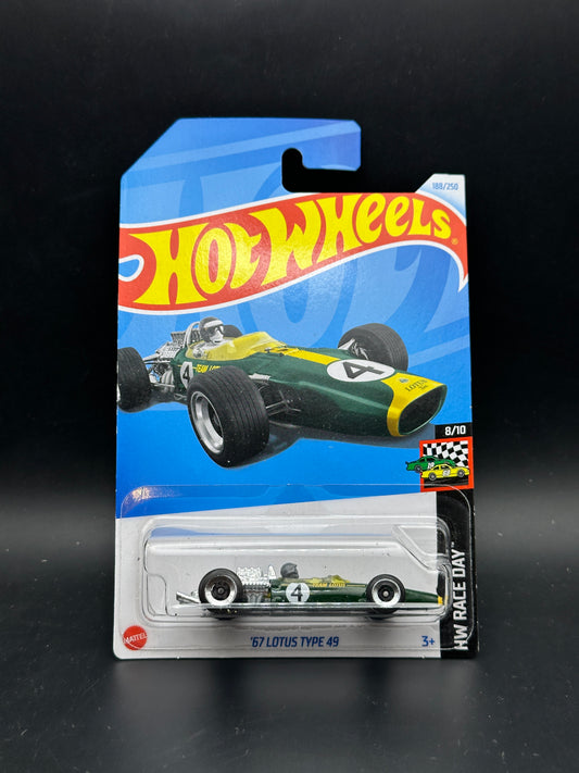 HOT WHEELS - 68 LOTUS TYPE 49 (2025) - HW RACE DAY 8/10