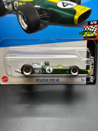 HOT WHEELS - 68 LOTUS TYPE 49 (2025) - HW RACE DAY 8/10