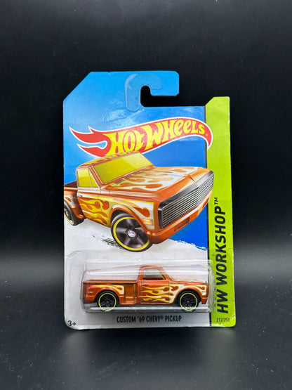 HOT WHEELS - CUSTOM 69 CHEVY PICKUP (2014) - HW WORKSHOP