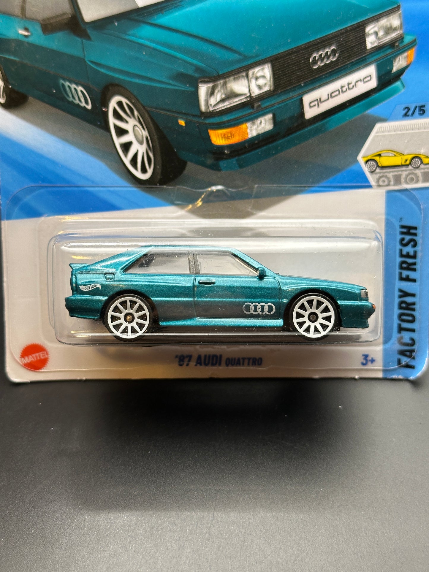 HOT WHEELS - 87 AUDI QUATTRO (2025) - HW FACTORY FRESH 2/5
