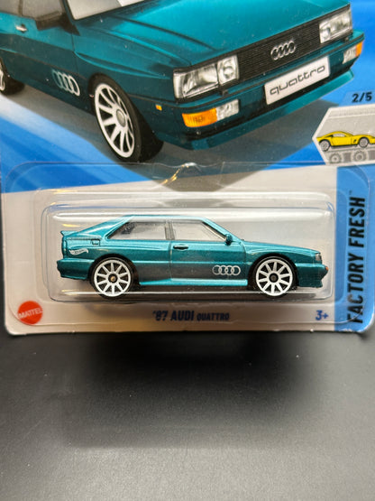 HOT WHEELS - 87 AUDI QUATTRO (2025) - HW FACTORY FRESH 2/5