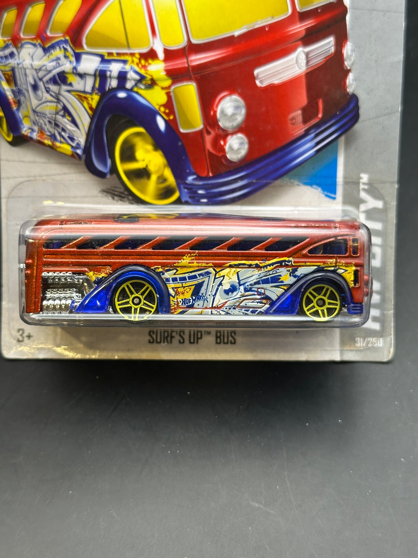 HOT WHEELS - SURFS UP BUS (2013) - HW CITY