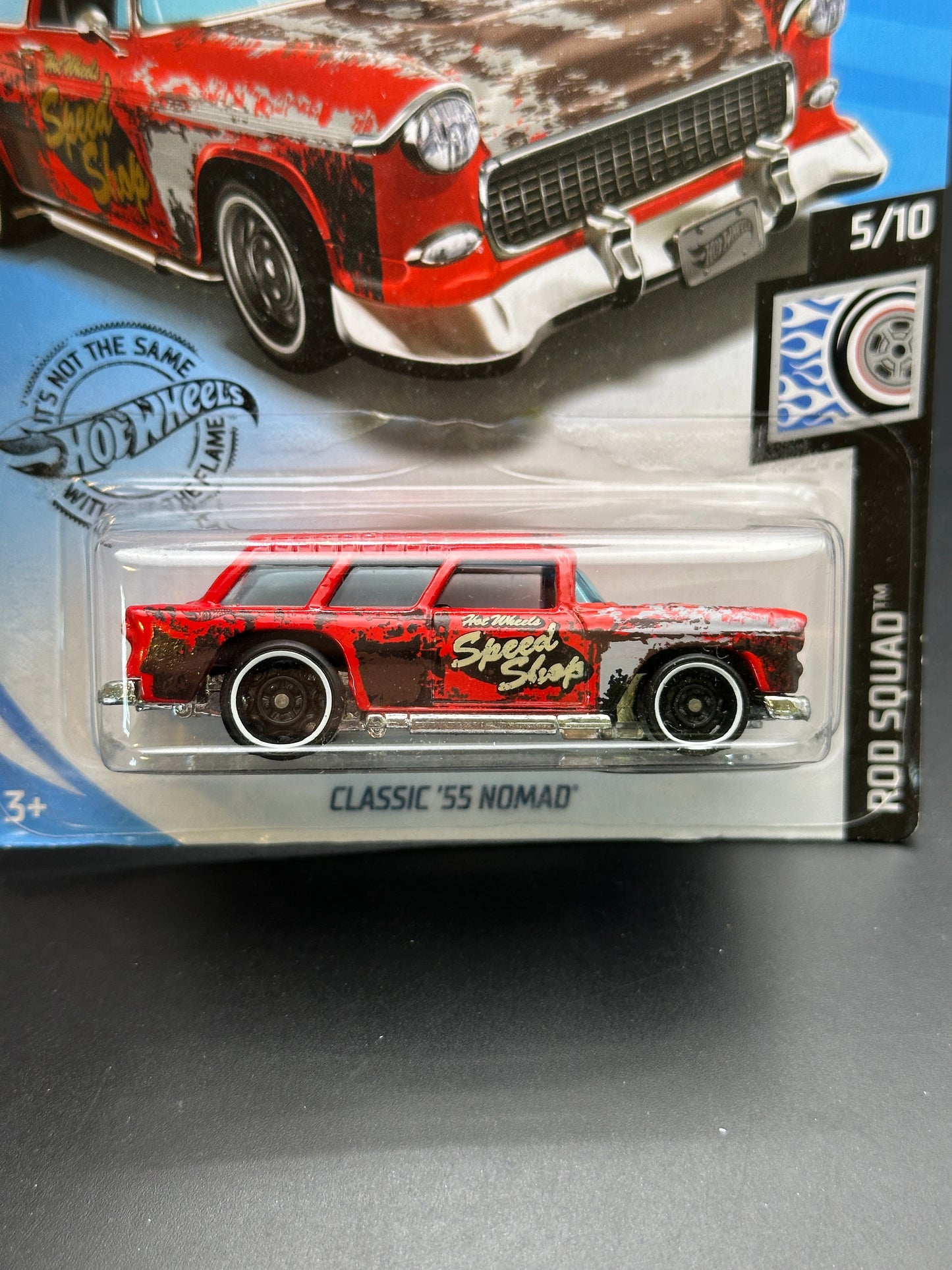 HOT WHEELS - CLASSIC 55 NOMAD (2019) - HW ROD SQUAD 5/10